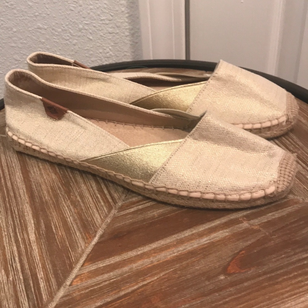 Sperry Brand Size 95m Slip On Flats Brand New